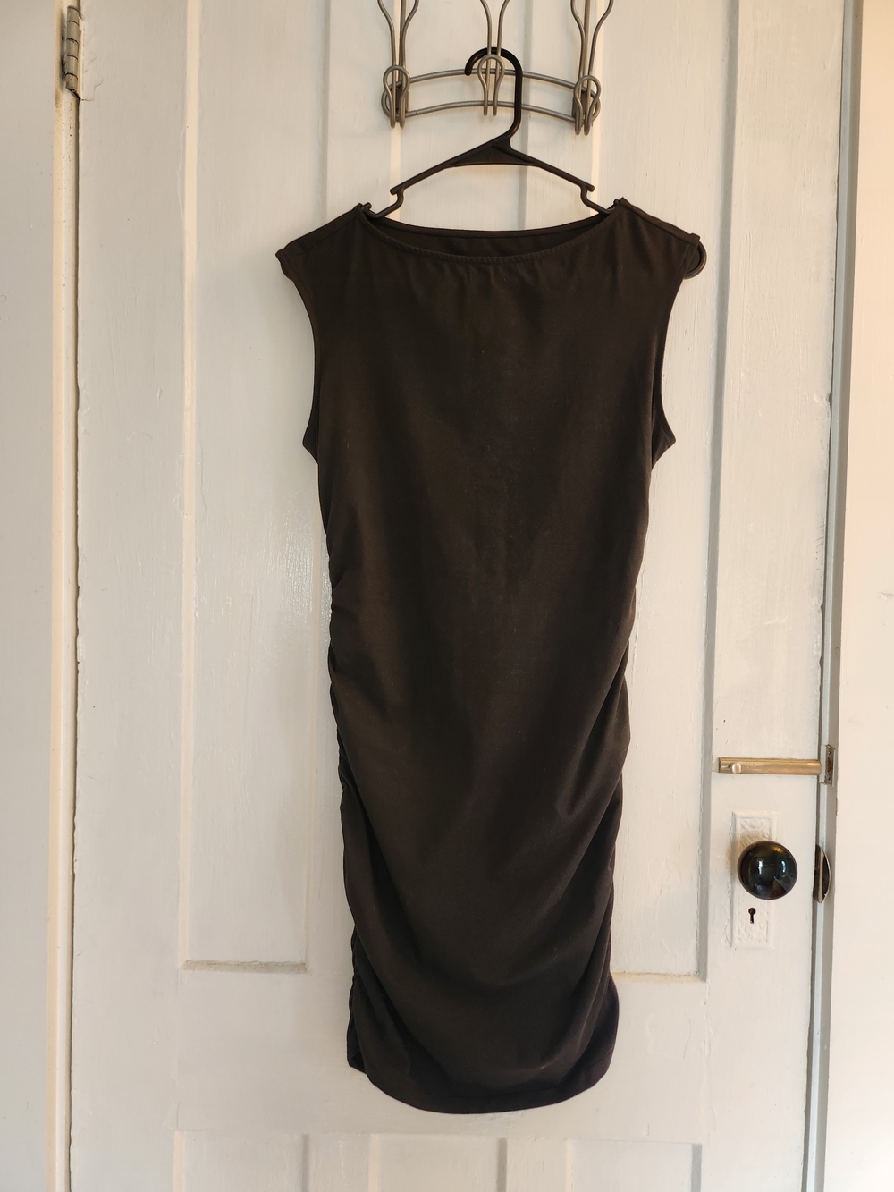 Black Sleeveless Mini Dress